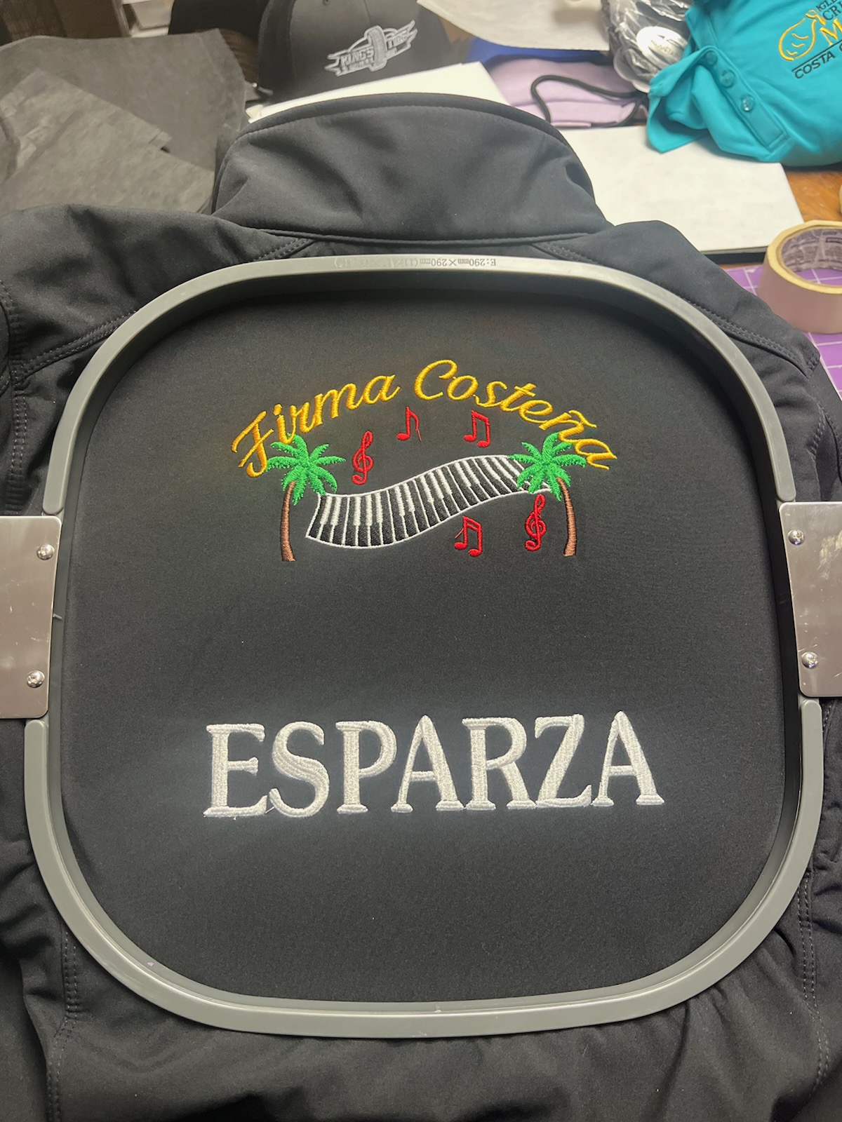 Apparel & Embroidery work from Calstick