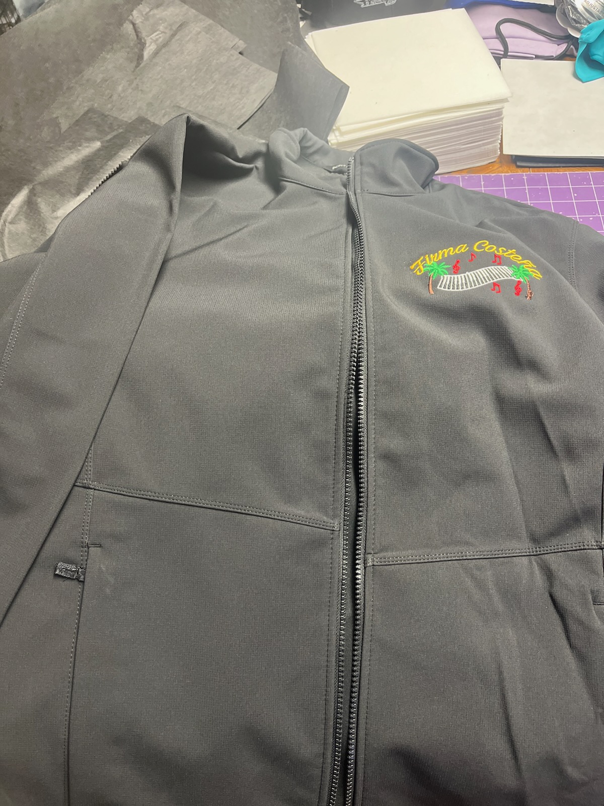 Apparel & Embroidery work from Calstick